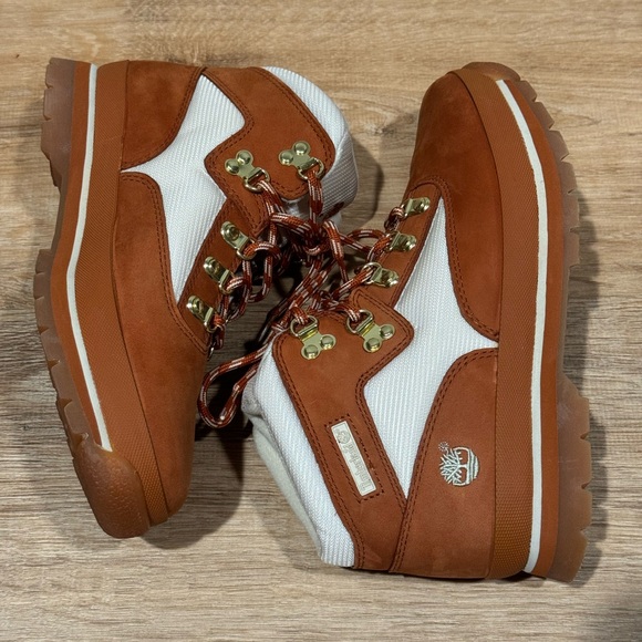 NEW Timberland Vintage Y2K Euro Hiker Boot Brown Size 6 - Picture 9 of 11